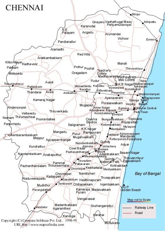 Chennai mapu s smeroch