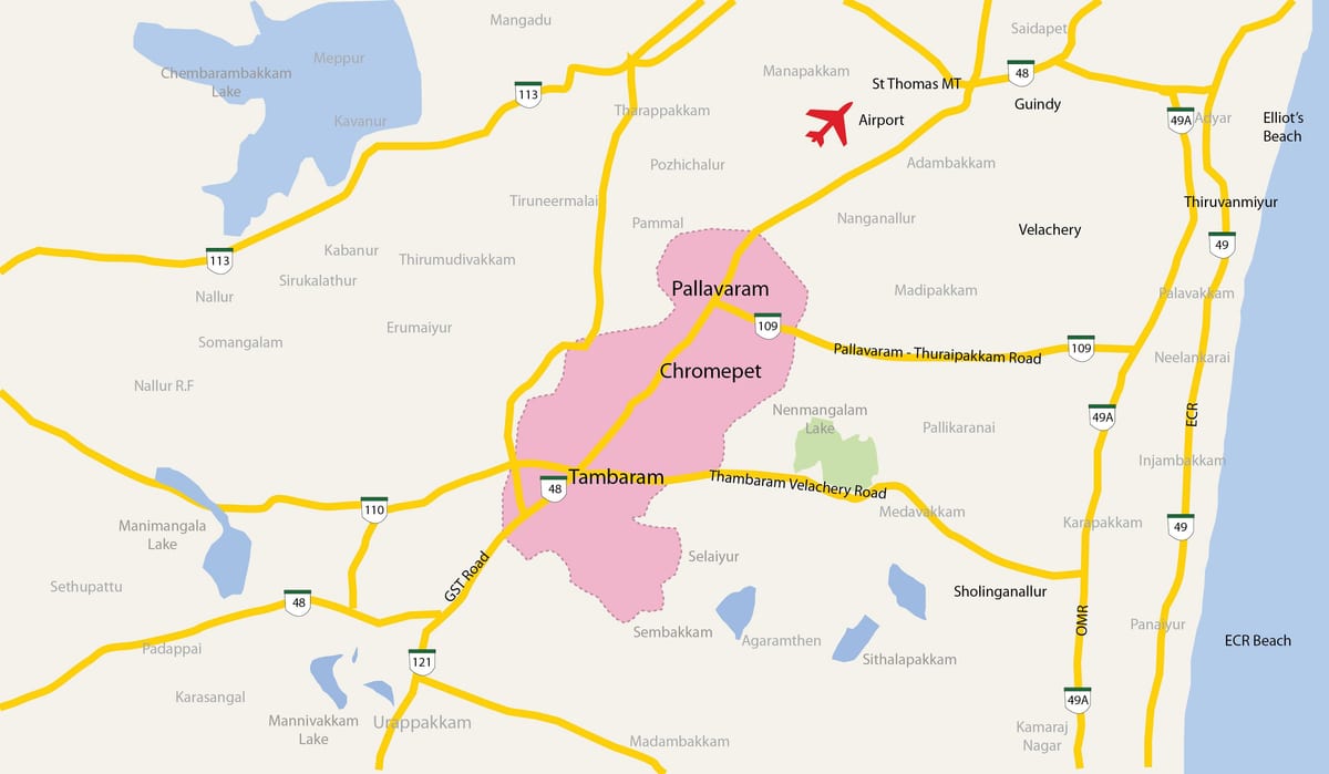 mapa Tambaram Chennai